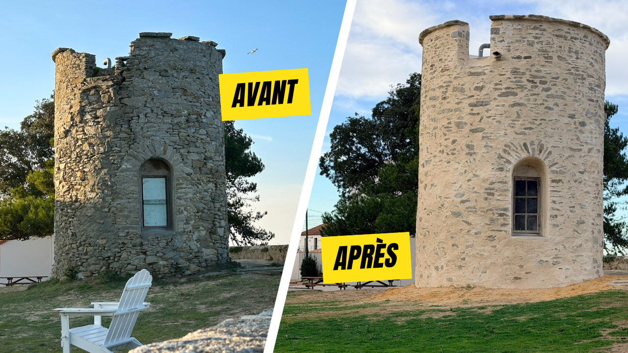 Avant apres - tour vieil